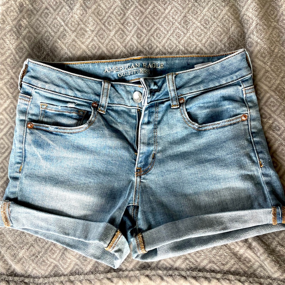 American eagle denim shorts
